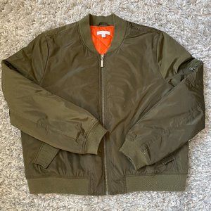 Green Bomber Jacket- BP